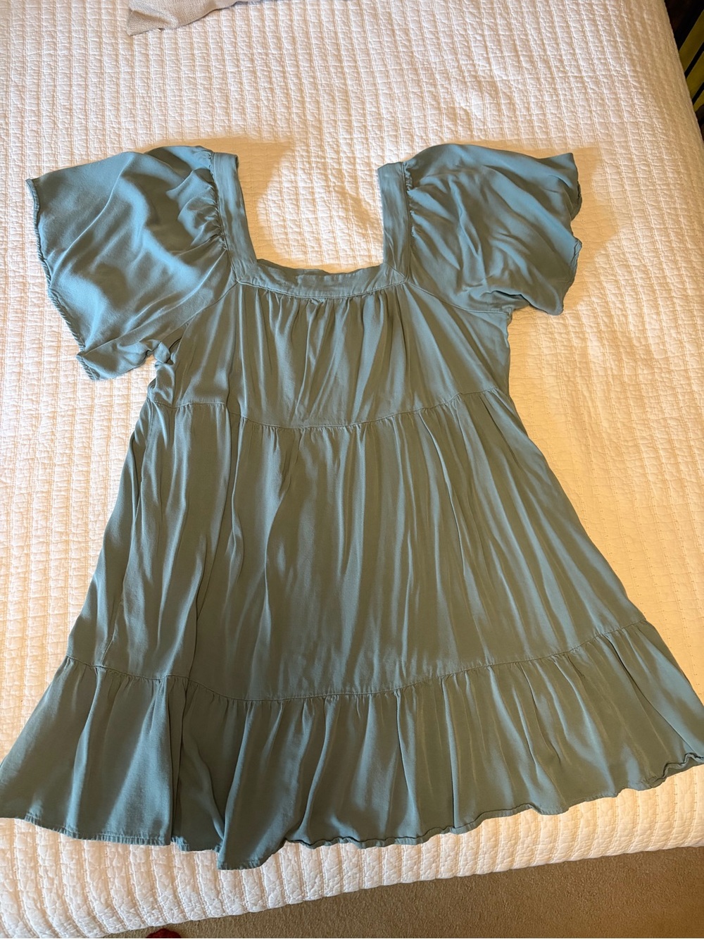 Maurices Flutter Sleeve Babydoll Dress